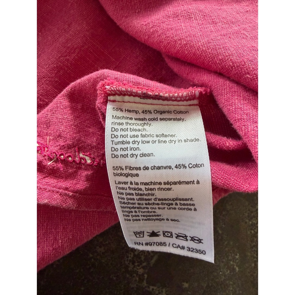 Outdoor Research Pink Hemp Organic Cotton Wrap Tank Top XS‎ Minimalist  Preppy - Picture 5 of 7